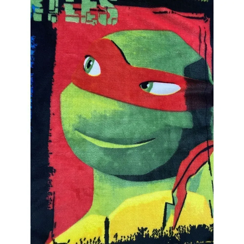 Nickelodeon Teenage Mutant Ninja Turtles Blanket Fleece Throw 48 x 33